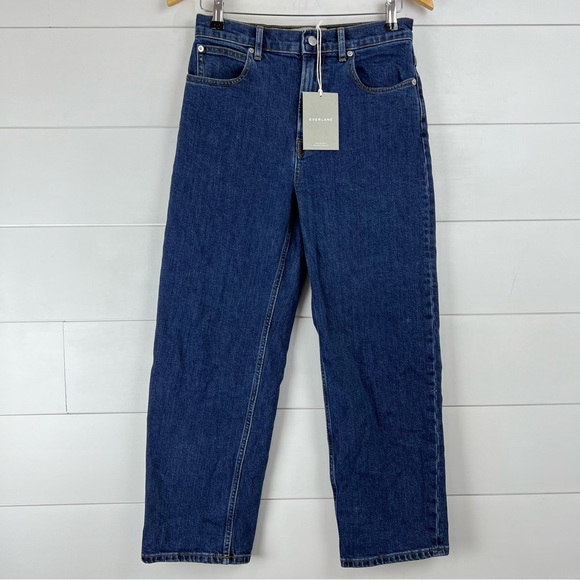 NEW EVERLANE 27 The Way-High Organic Jean Vintage Indigo - Picture 2 of 14